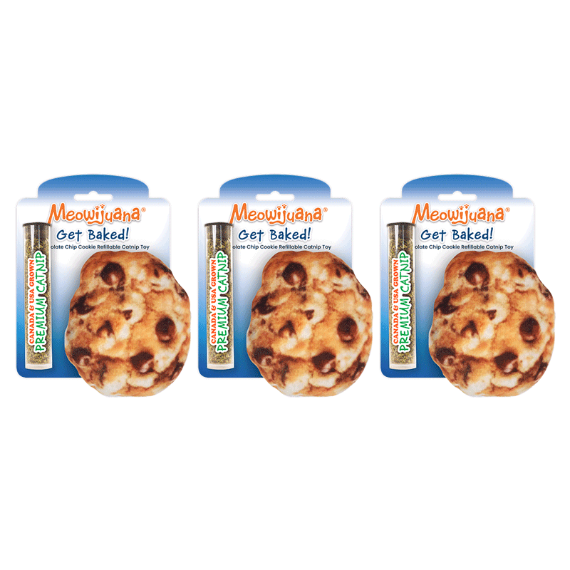 Meowijuana Get Baked Cookie Toy Fun Healthy Playtime